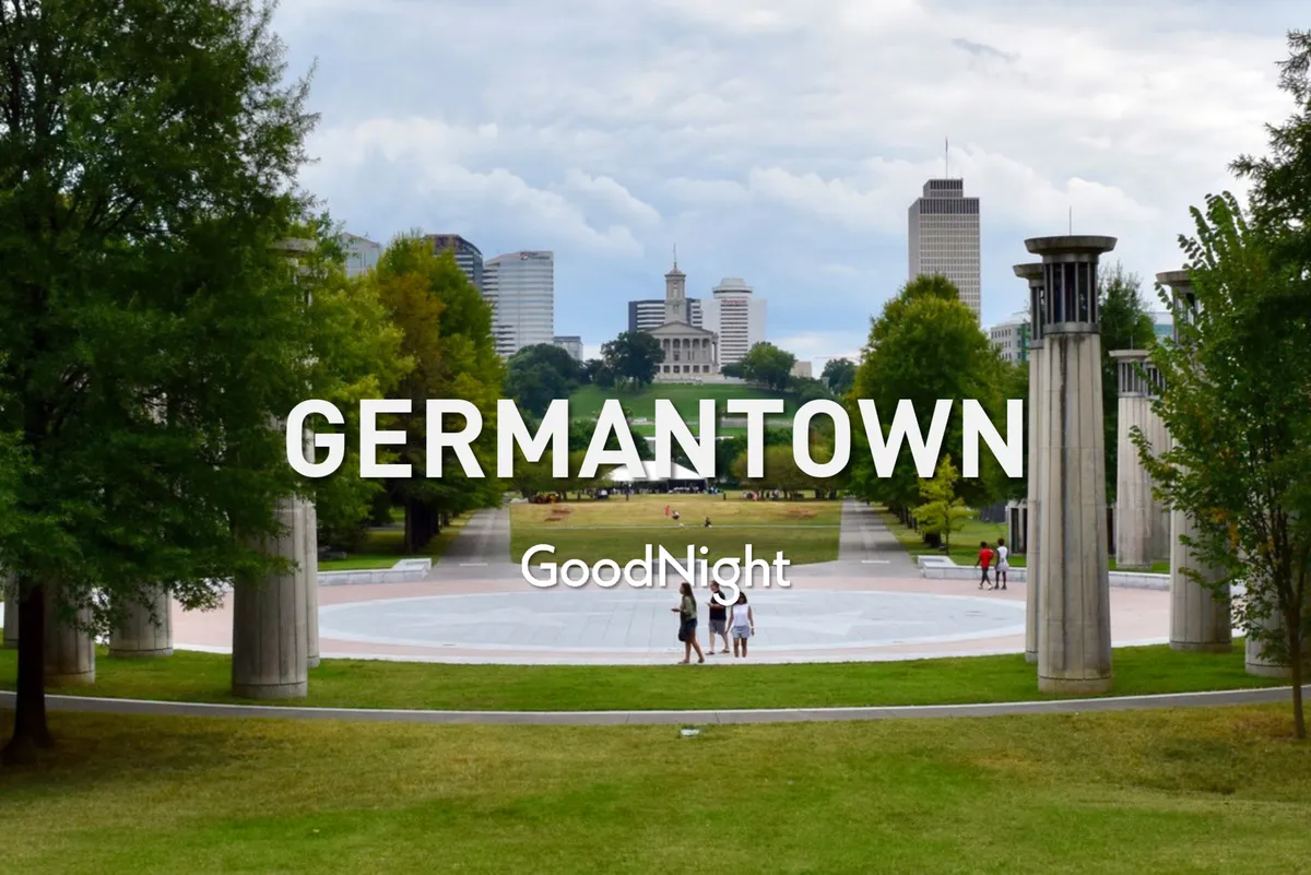 A wide green open space with walking paths and the city skyline in the distance, perfect for outdoor activities such as jogging, picnicking, or attending events. The communal and relaxed mood captures the spirit of Centennial Park and the neighborhood's accessibility.